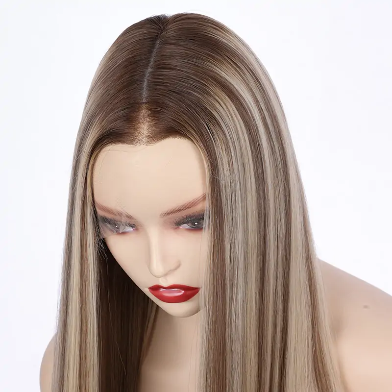 Jewish wig - Premium Human Hair silk top Weft Back Jewish Women Wig